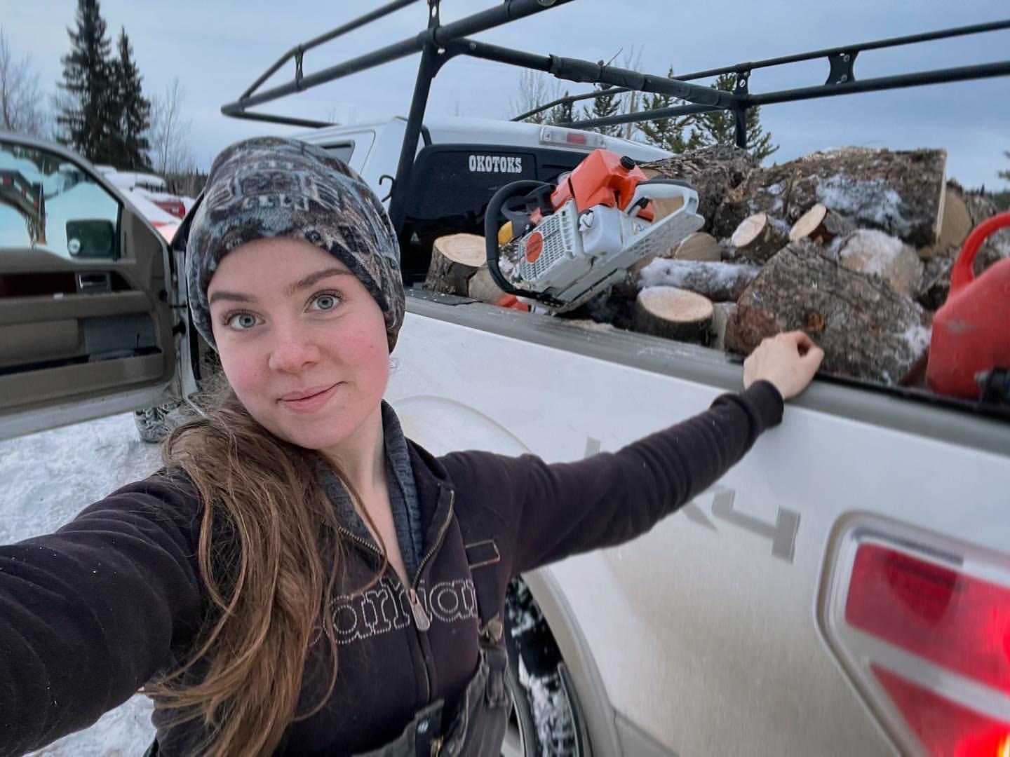 Timber and chainsaw load